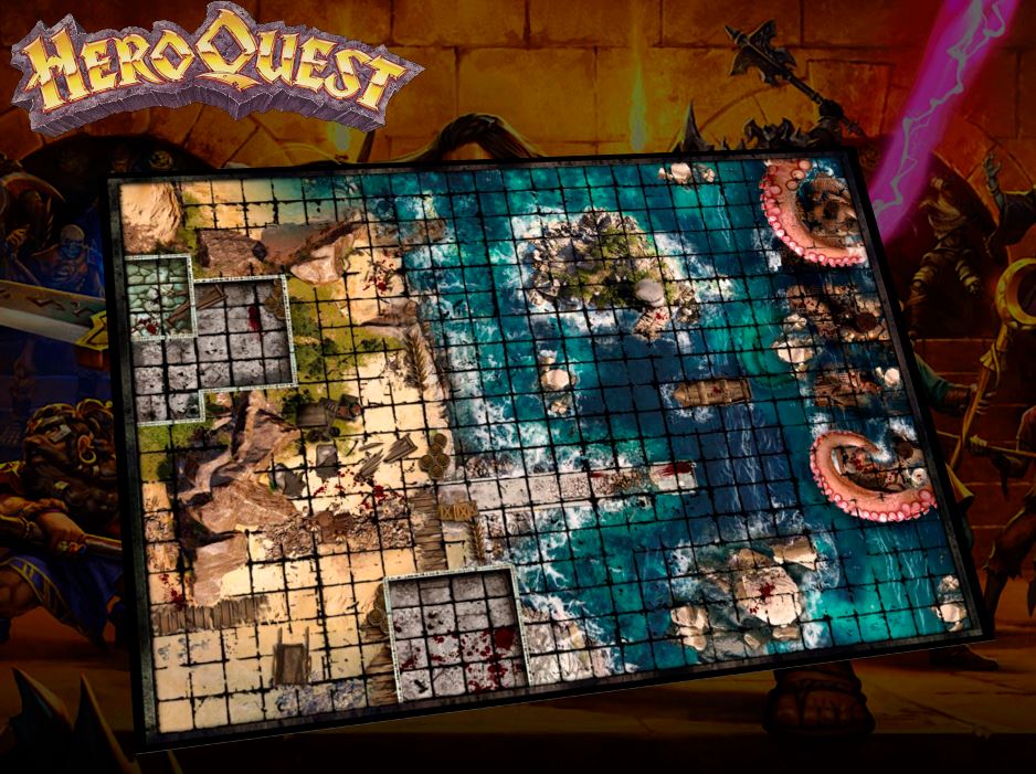 Tapete para Heroquest Puerto