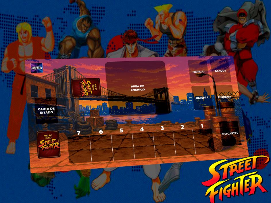 Tapete para STREET FIGHTER MICRO HERO