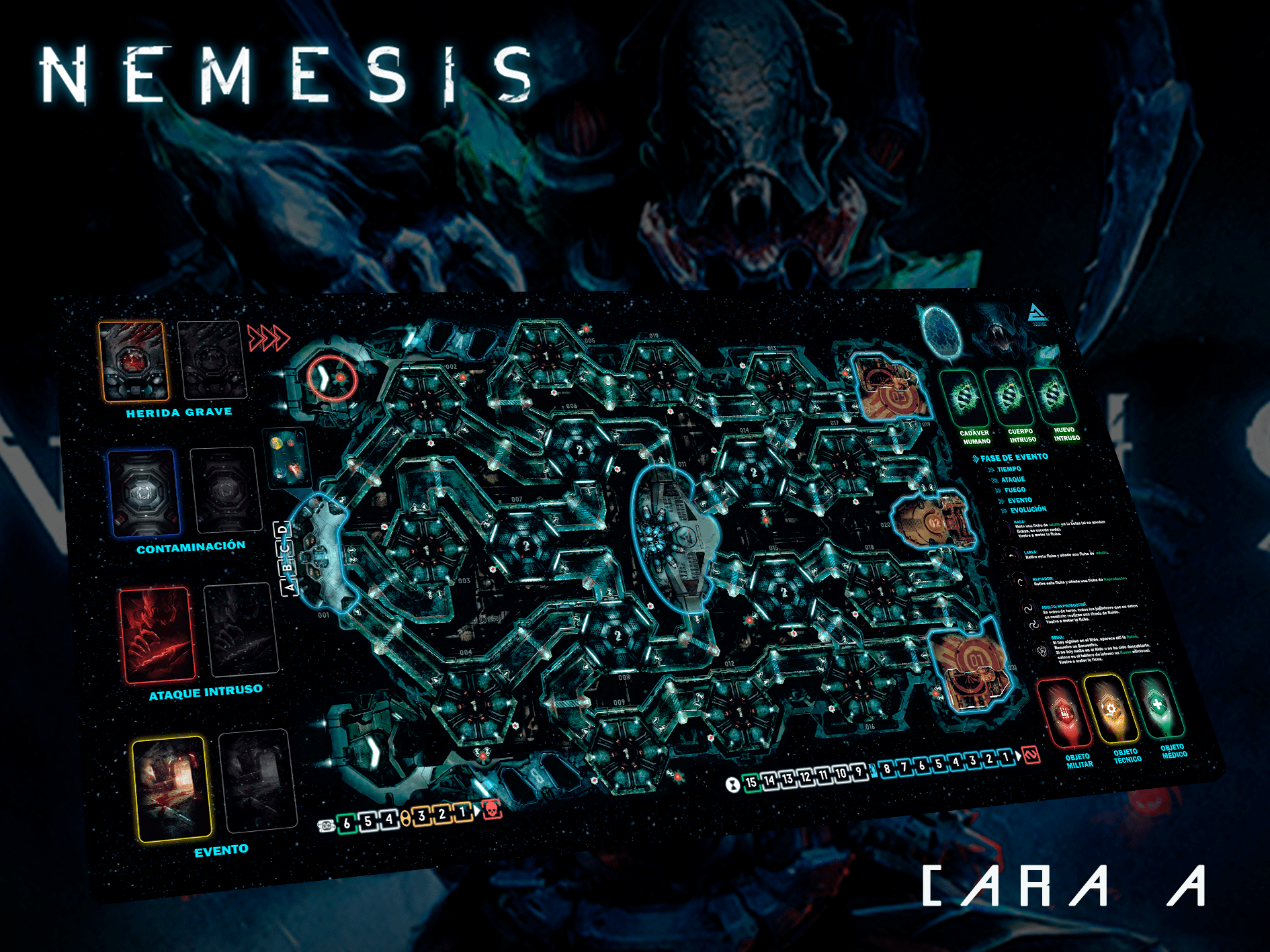 Tapete para NEMESIS CARA A